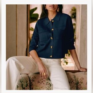 Senllen Women Cropped Cardigan #1133 NWOT